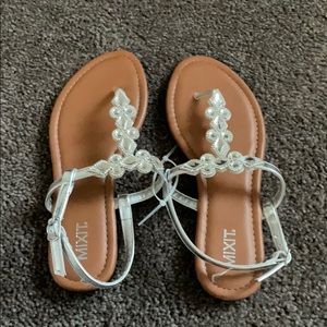 Jeweled sandals